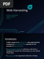 Web Harvesting Ppt