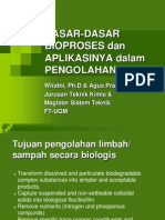 Prinsip2 BioProses Dalam Pengolahan Limbah-Sampah