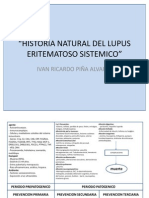 Historia Natural Del Lupus Eritematoso Sistemico