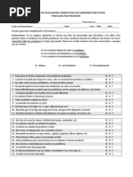 Snap Iv | PDF | Desorden hiperactivo y deficit de atencion | Las emociones