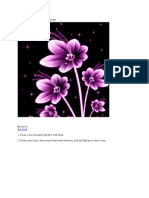 Create glowing flower arrangements in Photoshop