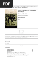 Bowditch - Horace and The Gift Economy of Patronage