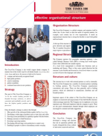 How Coca-Cola's organisational structure enables global and local success