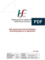 HSE Risk Assessment Tool and Guidance