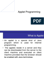 Applet Programing