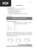 Materi Fungsi Dan Grafik Trigonometri PDF