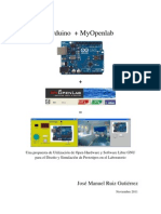 Trabajos y Aplicaciones Educativas de Myopenlab y Arduino