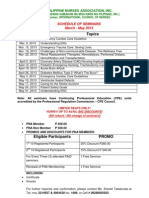 Schedule of CPE Seminars (March - May 2013) PDF