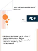 PPT-Penghargaan Terhadap Kerentanan Manusia Dan Integritas Nasional