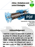 Gas Turbine Emission and Control Strategies