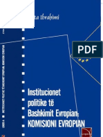 Institucionet Politike Te Bashkimit Europian