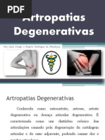ARTROPATIAS DEGENERATIVAS - Artroses