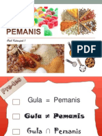 Pemanis SINTETIK