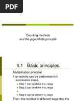 Counting Methods and The Pigeonhole Principle