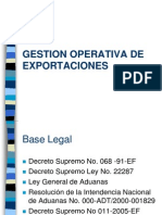 Gestion Operativa de Exportaciones