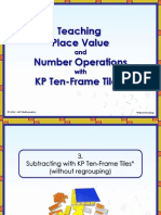 3 Subtracting With KP Ten Frame Tiles Without Regrouping