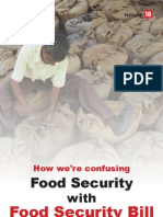 How We'Re Confusing Food Security With FSA