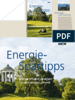 Energiespar Tipps