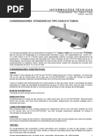 Condensador Casco e Tubo