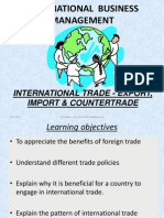 Unit 1 4 International Trade Export Import Countertrade