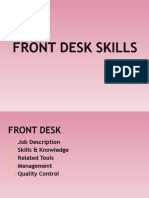 2 Front Desk Skills