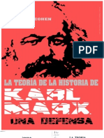 Cohen, Gerald - La Teoría de La Historia de Karl Marx