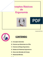 Conceptos Básicos de Ergonomía