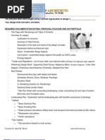 design brief and rubric