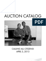 Citizen Schools A WOW! Affair Silent Auction Catalog 2013