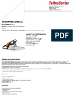 Motofierastrau Stihl Ms 181