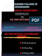Mechanical Department's Oil and Natural Gas Drilling Process