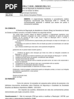 PARECER CFM Nº 8-2011