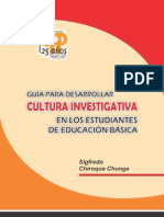 Libro Cultura Investigativa