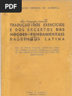 Napoleão Mendes de Almeida_Tradução da maior parte dos exercícios e excertos da Gramática Latina