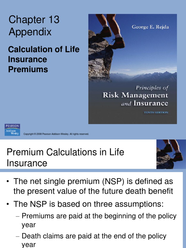 Net Single Premium | PDF | Life Insurance | Insurance