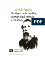 El Origen de La Familia, La Propiedad Privada y El Estado-F.engels