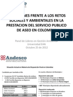 Presentación ANDESCO