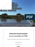 Libro TIPNIS Informe Del Recorrido