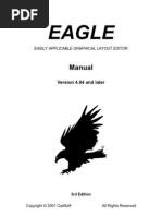 Ebook Manual - English - Cadsoft Eagle Ver 4.04 To 4.09 - Complete Manual PDF