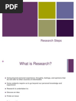 Research Steps