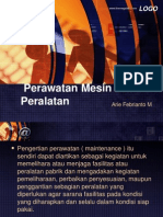 Perawatan Mesin Dan Peralatan