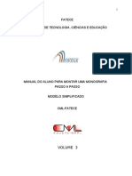 Manual Simplificado Da Monografia Cml-fatece[1]