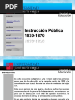 Download Instruccion Publica 1830-1870 by yumeyacevedoyahoocom SN13347836 doc pdf