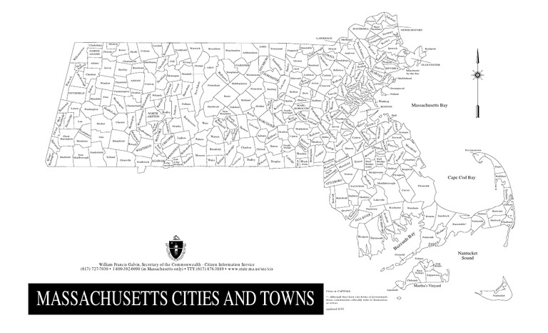 Massachusetts Cities and Towns List | PDF