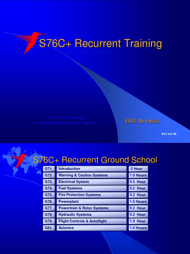 S76C+ G81 Avionics v2.1 PDF Aerospace Engineering Avionics