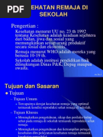 Download KESEHATAN REMAJA DI SEKOLAHppt by Raditya Erlangga SN133500215 doc pdf