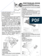 Regionalização do espaço brasileiro