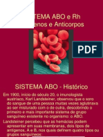 SISTEMA ABO e Rh (antígenos e anticorpos)