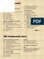 ASHRAE 2001 Fundamentals Technical Guide