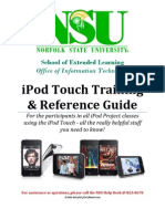 Ipod Touch Training and Reference Guide